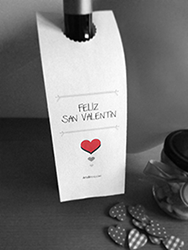 Etiqueta de botella