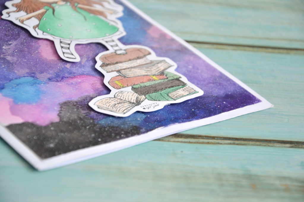 Tarjeta hasta el infinito, y más allá (detalle libros)