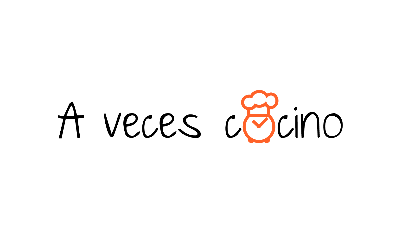 A veces cocino - logotipo